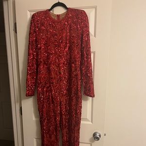 Bella Red XL Jumpsuit